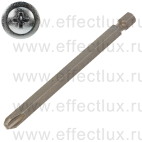 WIHA 7041 Z PH3 x 90 Бита Professional Phillips 90 мм. 1/4" PH3 x 90 мм. WI-04127