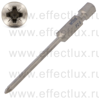 WIHA 7042 Z PZ0 x 70 Бита Professional Pozidriv 70 мм. 1/4" PZ0 x 70 мм. WI-31958