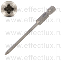 WIHA 7042 Z PZ0 x 90 Бита Professional Pozidriv 90 мм. 1/4" PZ0 x 90 мм. WI-31959