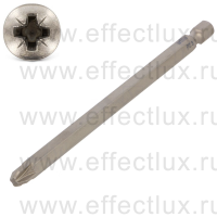 WIHA 7042 Z PZ3 x 110 Бита Professional Pozidriv 110 мм. 1/4" PZ3 x 110 мм. WI-23223