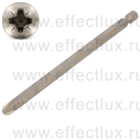 WIHA 7042 Z PZ3 x 127 Бита Professional Pozidriv 127 мм. 1/4" PZ3 x 127 мм. WI-23226