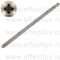 WIHA 7042 Z PZ3 x 150 Бита Professional Pozidriv 150 мм. 1/4" PZ3 x 150 мм. WI-22512