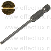 WIHA 7040 Z 0,5 x 3,0 x 70 Бита Professional Schlitz 70 мм. 1/4" 0,5 x 3,0 x 70 мм. WI-33962