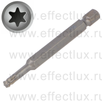 WIHA 7045BE T25 x 70 Бита Professional TORX® со сферической головкой 70 мм. 1/4" T25 x 70 мм. WI-32421