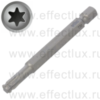 WIHA 7045BE T30 x 70 Бита Professional TORX® со сферической головкой 70 мм. 1/4" T30 x 70 мм. WI-32423
