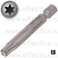 WIHA 7045R T40 x 50 Бита Professional TORX® MagicSpring® 50 мм. 1/4" T40 x 50 мм. WI-34457