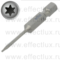 WIHA 7045 Z T3 x 50 Бита Professional TORX® 50 мм. 1/4" T3 x 50 мм. WI-39186