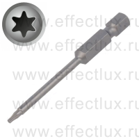 WIHA 7045 Z T6 x 70 Бита Professional TORX® 70 мм. 1/4" T6 x 70 мм. WI-10370