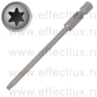 WIHA 7045 Z T15 x 90 Бита Professional TORX® 90 мм. 1/4" T15 x 90 мм. WI-10394