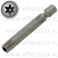 WIHA 7045 Z TR T40H x 50 Бита Professional TORX® H Tamper Resistant 50 мм. 1/4" T40H x 50 мм. WI-20224