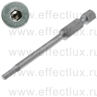WIHA 7043 Z 3,0 x 70 Бита Professional HEX 70 мм. 1/4" 3,0 x 70 мм. WI-34556