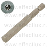 WIHA 7043 Z 8,0 x 70 Бита Professional HEX 70 мм. 1/4" 8,0 x 70 мм. WI-34560