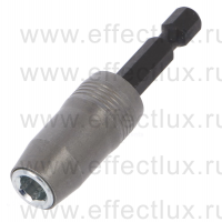 WIHA 7148 CF Быстросменный держатель бит CentroFix Force с механической блокировкой и магнитом 60 мм. 1/4" WI-39133