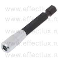 WIHA 7110M Универсальный магнитный держатель для MicroBits, форма 4 мм. 60 мм. 1/4" WI-32505