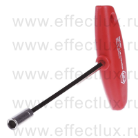 WIHA 388 Отвертка с Т-образной рукояткой и магнитным держателем для бит 1/4" x 150 мм. WI-01481