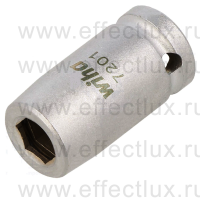WIHA 7201 30 Переходник с пружинным стопорным кольцом 1/4" x 30 мм. WI-01926