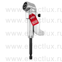 WIHA SB24629 Изогнутая отвертка с держателем бит 1/4″, магнитная, в блистерной упаковке WI-32311