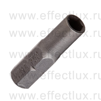 WIHA 7103 Переходник 1/4" для микро-бит 4 мм. магнитный 25 мм. WI-39964