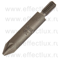 WIHA 7312 Z PZ1х33 Бита резьбовая Pozidriv резьба M4 PZ1х33 мм. WI-01939