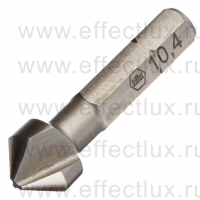 WIHA 7806 10,4 х 35 Конический зенкер-бита 1/4" в блистере, 10,4х35 мм. WI-27894