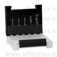 WIHA 79187 B5 Набор сверл-метчиков комбинированных в пластиковом боксе,  форма С 6.3, 5 предметов WI-28026