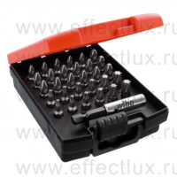 WIHA Набор бит PZ TX Standard 25 мм. 1/4" смешанная комплектация в пластиковом футляре, 31 предмет WI-26253