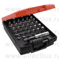 WIHA Набор бит PZ TX Standard 25 мм. 1/4" смешанная комплектация в пластиковом футляре, 31 предмет WI-36310