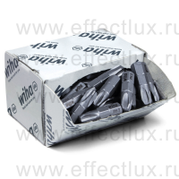 WIHA 7929 Z PH3 Набор бит Phillips Standard 25 мм. 1/4" в большой картонной упаковке PH3х50 шт. WI-08049