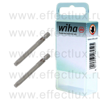 WIHA 7045 Z T30 70 Набор бит TORX® T30 Professional 70 мм. 1/4" в пластиковой коробке 2 шт. WI-38717