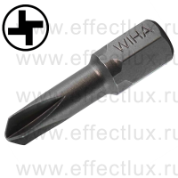 WIHA 7019 ZOT TS 2х25 Бита STANDARD ZOT Torq-Set® 1/4" 25 мм. с зоной скручивания TS 2х25 мм. WI-26249