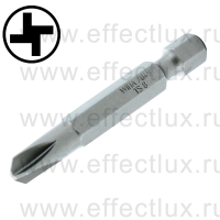 WIHA 7049 ZOT TS 8х50 Бита Professional ZOT Torq-Set® 1/4" 50 мм. с зоной скручивания TS 8х50 мм. WI-22599