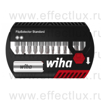 WIHA 7947-905 Набор бит FlipSelector Standard смешанный (TORX®, PZ) 25 мм. 1/4", 13 предметов WI-39041