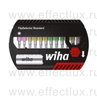 WIHA 7947-995 Набор бит FlipSelector Standard SIT 25 мм. 1/4", 13 предметов WI-39045