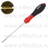 WIHA 302 3.0 x 100 Отвёртка шлицевая SoftFinish® круглое жало, SL3.0х100 мм. WI-00687
