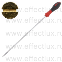 WIHA 302 3.5 x 200 Отвёртка шлицевая SoftFinish® круглое жало, SL3.5х200 мм. WI-26931