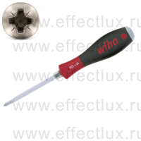 WIHA 532 PZ1 x 80 Отвёртка ударная Pozidriv SoftFinish® шестигранное жало, PZ1x80 мм. WI-03245