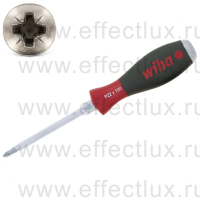 WIHA 532 PZ2 x 100 Отвёртка ударная Pozidriv SoftFinish® шестигранное жало, PZ2x100 мм. WI-03246