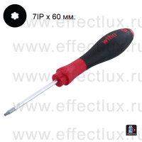 WIHA 362RIP 7IP x 60 Отвёртка SoftFinish® шлиц TORX PLUS® MagicSpring®, круглое жало 7IPx60 мм. WI-28761