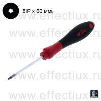 WIHA 362RIP 8IP x 60 Отвёртка SoftFinish® шлиц TORX PLUS® MagicSpring®, круглое жало 8IPx60 мм. WI-28762