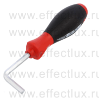 WIHA 357 6,0 x 50 Отвёртка шестигранная SoftFinish® шестигранное изогнутое жало, 6,0x50 мм. WI-26233