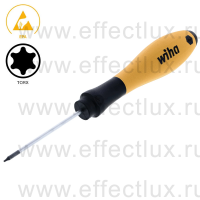 WIHA 362ESD T3 x 60 Отвёртка TORX® SoftFinish® ESD, круглое жало T3х60 мм. WI-31432