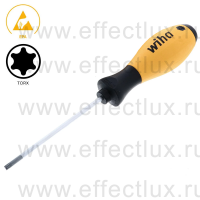 WIHA 362ESD T20 x 100 Отвёртка TORX® SoftFinish® ESD, круглое жало T20х100 мм. WI-27147