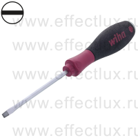 WIHA 5533 4,5 x 90 Отвёртка шлицевая ударная MicroFinish® шестигранное жало, 4.5х90 мм. WI-29133