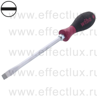 WIHA 5533 10,0 x 175 Отвёртка шлицевая ударная MicroFinish® шестигранное жало, 10.0х175 мм. WI-29137