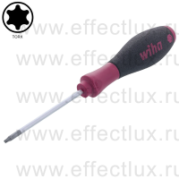 WIHA 5527 T10 x 80 Отвёртка TORX® MicroFinish® круглое жало, T10х80 мм. WI-29162