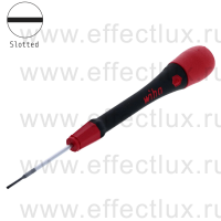 WIHA 260P 1.5 х 40 Микро-отвёртка PicoFinish® для электро-технических работ, профиль: прямой шлиц 1.5х40 мм. WI-42384