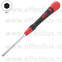 WIHA 263P 3,0 х 60 Микро-отвёртка PicoFinish® для электро-технических работ, профиль: HEX 3.0x60 мм. WI-42426