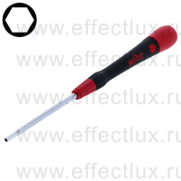 WIHA 265P 2,0 х 60 Микро-отвёртка PicoFinish® для электро-технических работ, профиль: шестигранный торцевой ключ, 2.0x60 мм. WI-42445