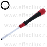 WIHA 265P 3,2 х 60 Микро-отвёртка PicoFinish® для электро-технических работ, профиль: шестигранный торцевой ключ, 3.2x60 мм. WI-42448