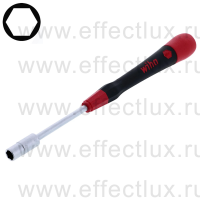 WIHA 265P 5,5 х 60 Микро-отвёртка PicoFinish® для электро-технических работ, профиль: шестигранный торцевой ключ, 5.5x60 мм. WI-42453